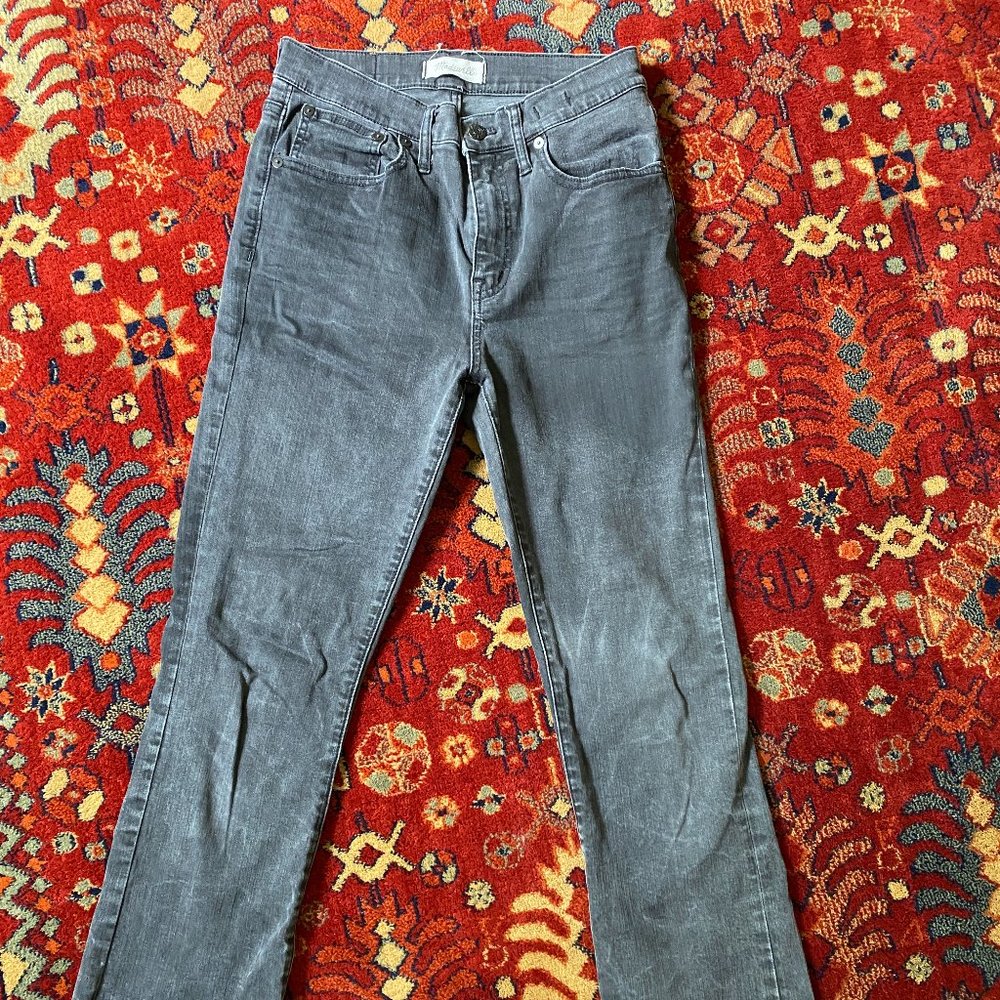 Madewell Cali Demi-Boot Jeans Raw Hem Edition